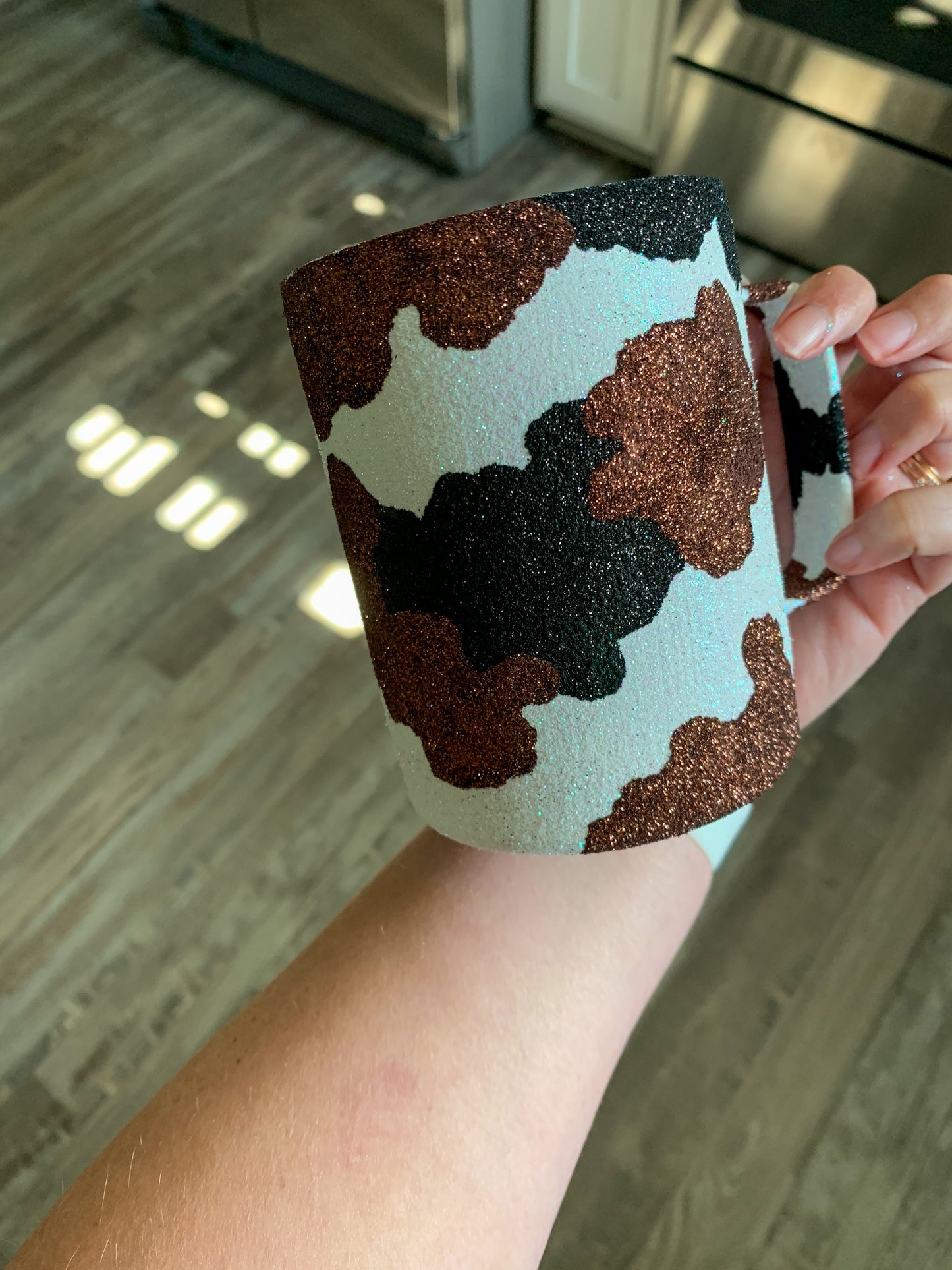 Cowhide Travel Mug: Pre-Order