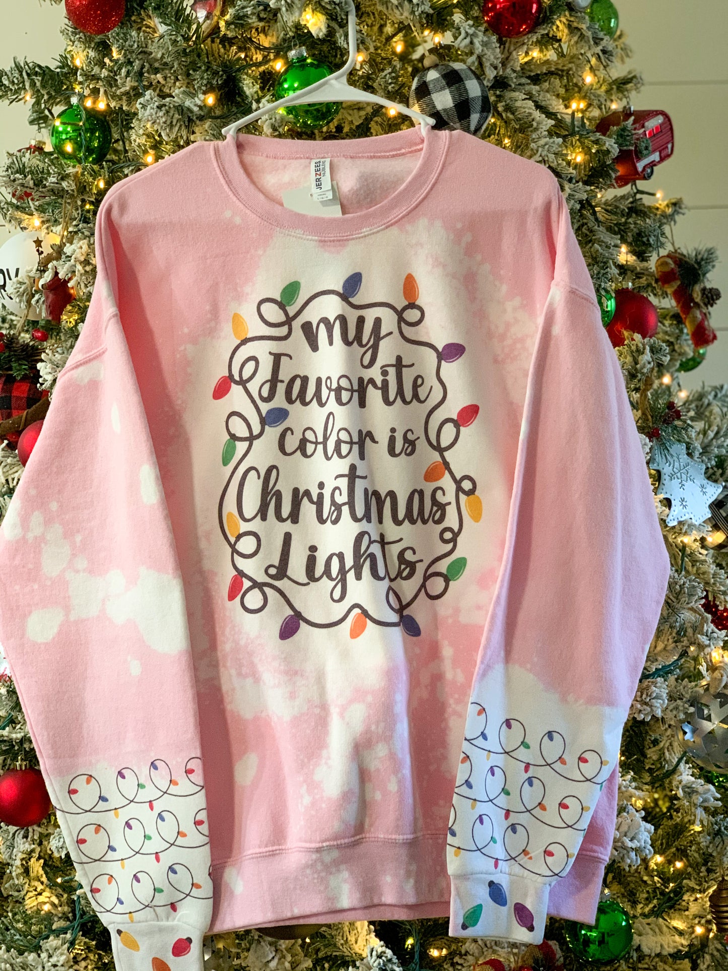 Christmas Lights Sweatshirt