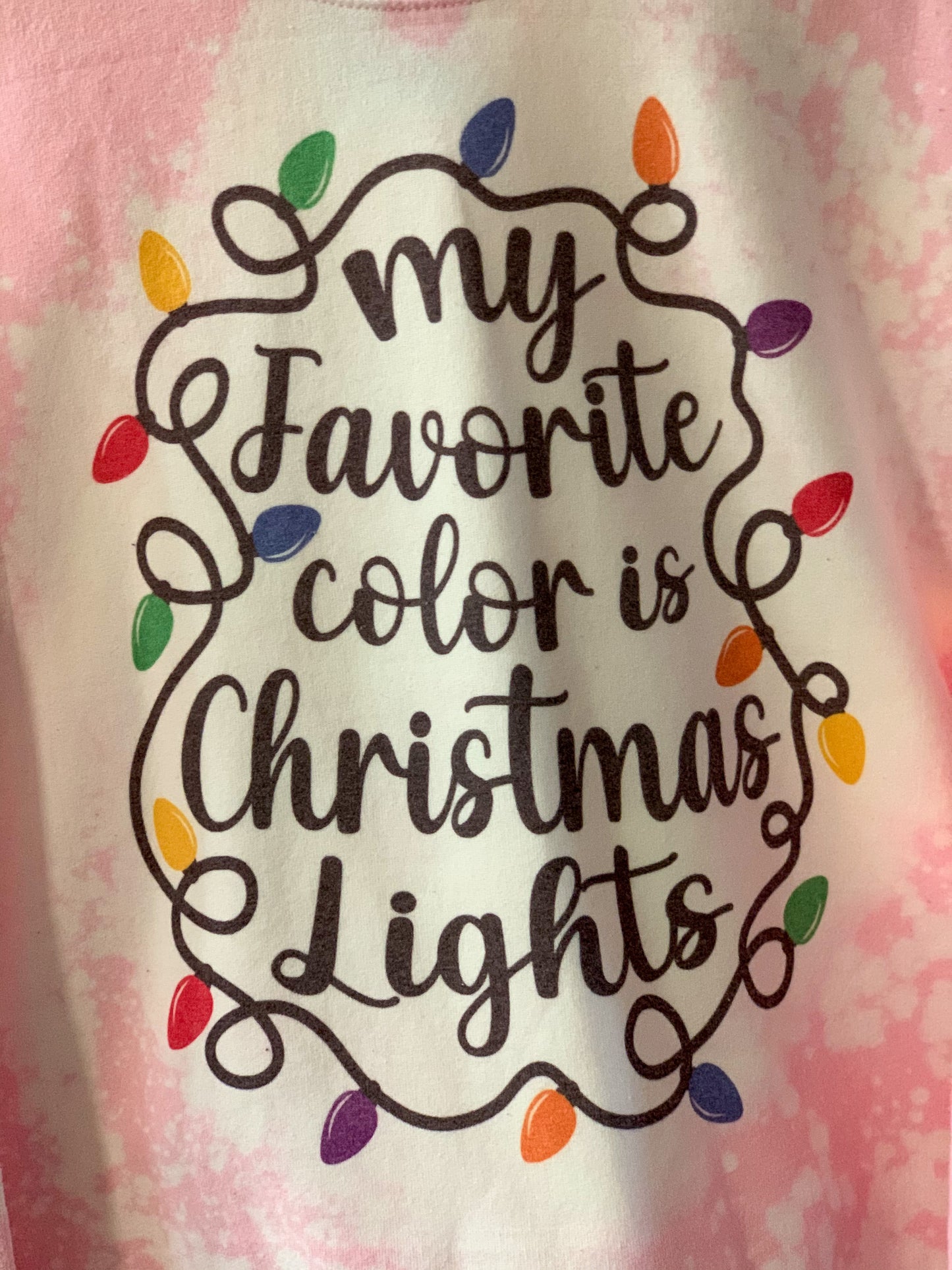 Christmas Lights Sweatshirt