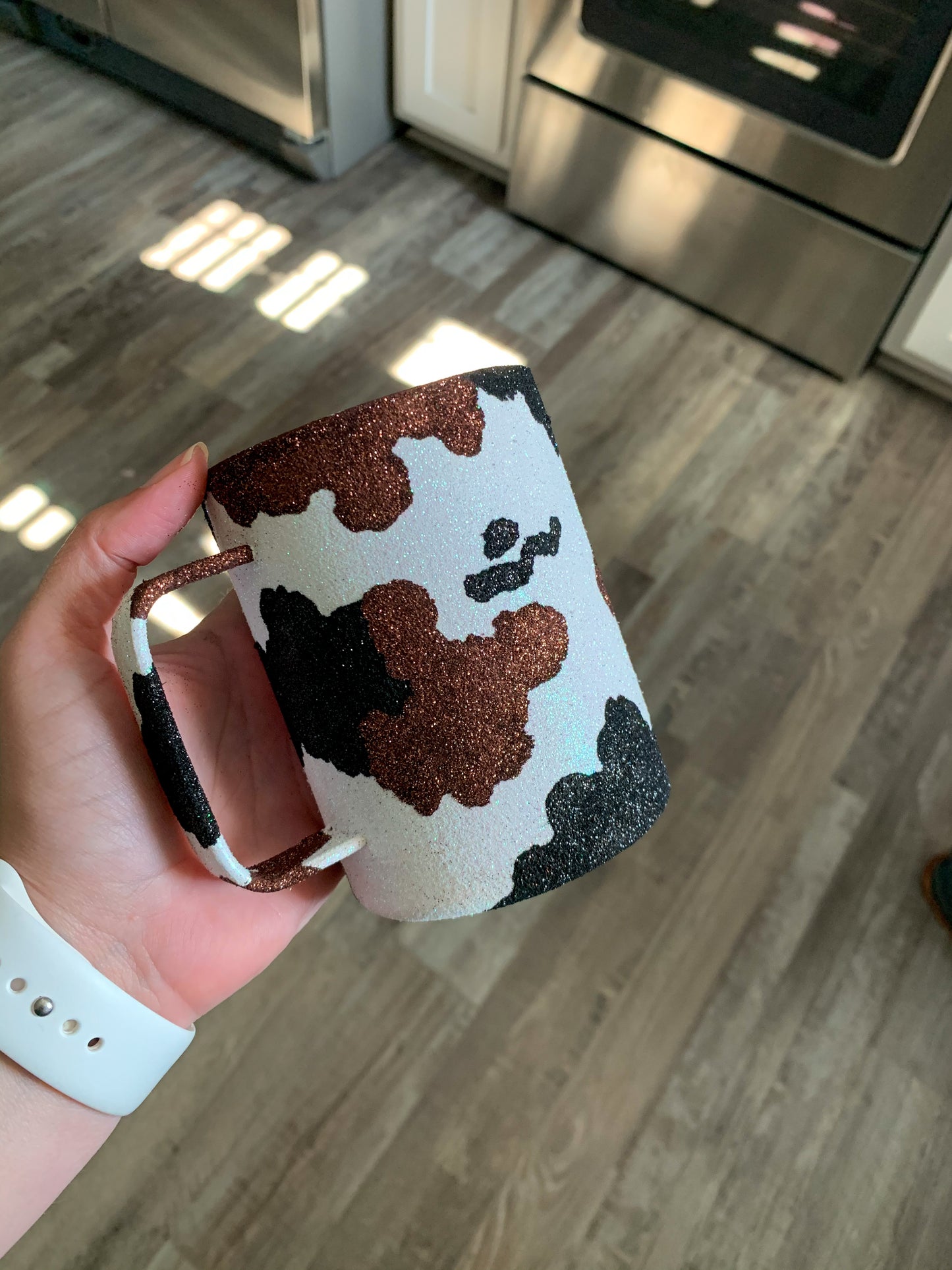 Cowhide Travel Mug: Pre-Order