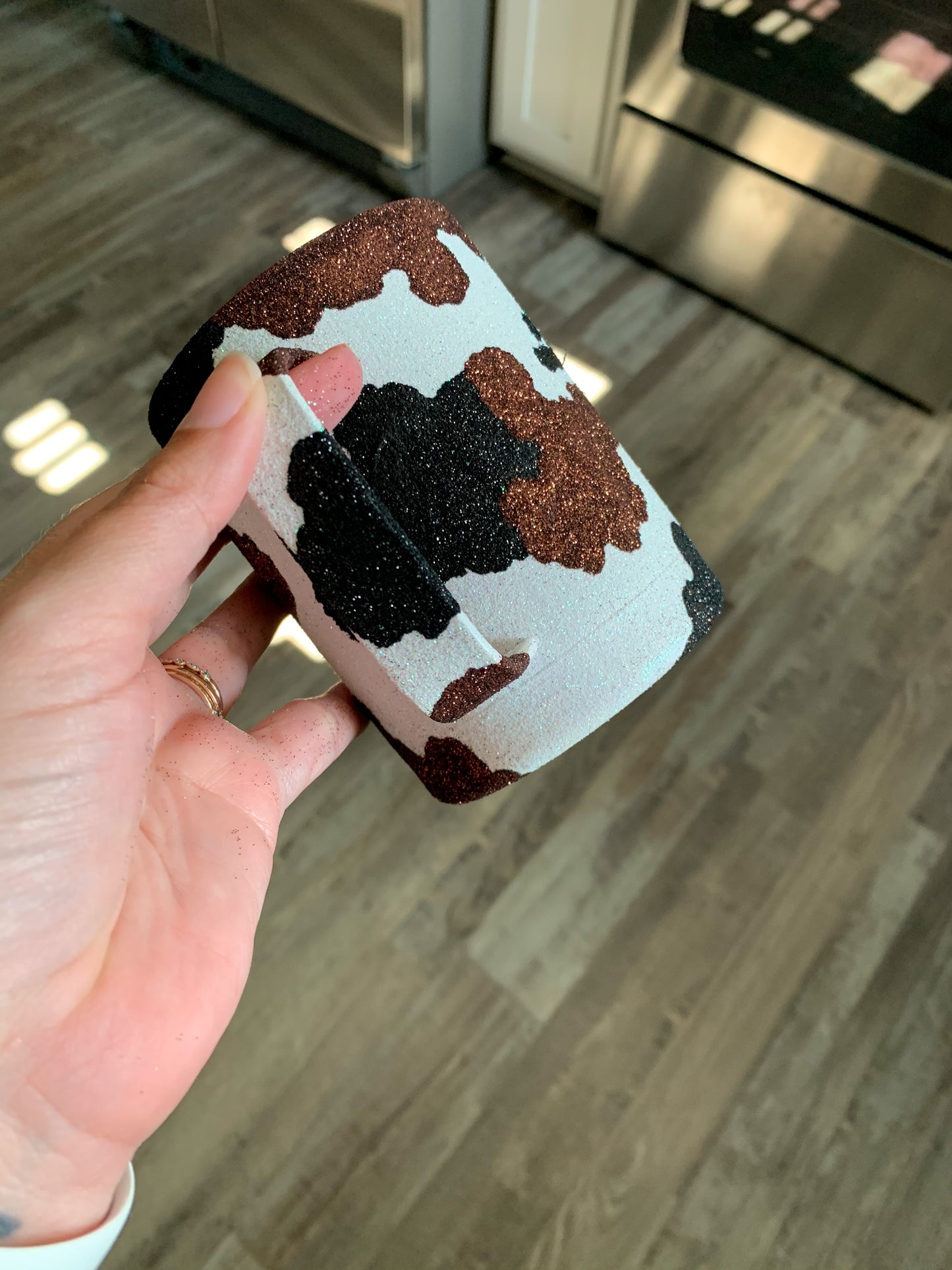 Cowhide Travel Mug: Pre-Order