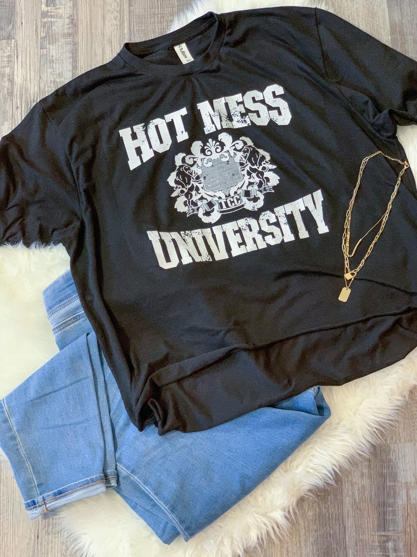 Hot Mess University Tee